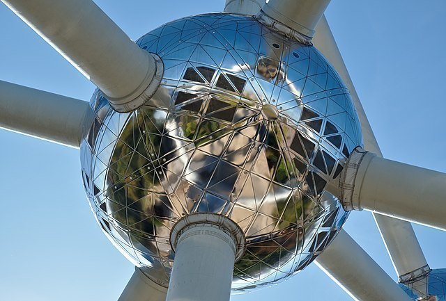 Detail des Atomiums 
