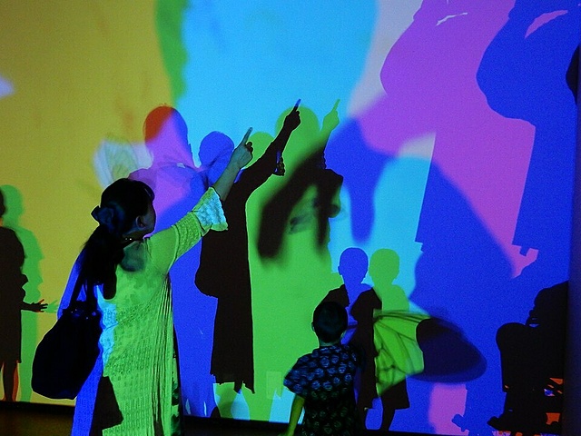 Farbige Schatten 