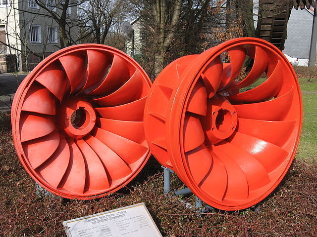 Laufrad einer Francis-Turbine 