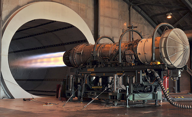 Triebwerk einer McDonnell Douglas F-15 