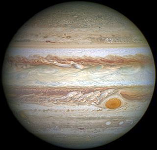Jupiter (Aufnahme: Hubble-Weltraumteleskop) 