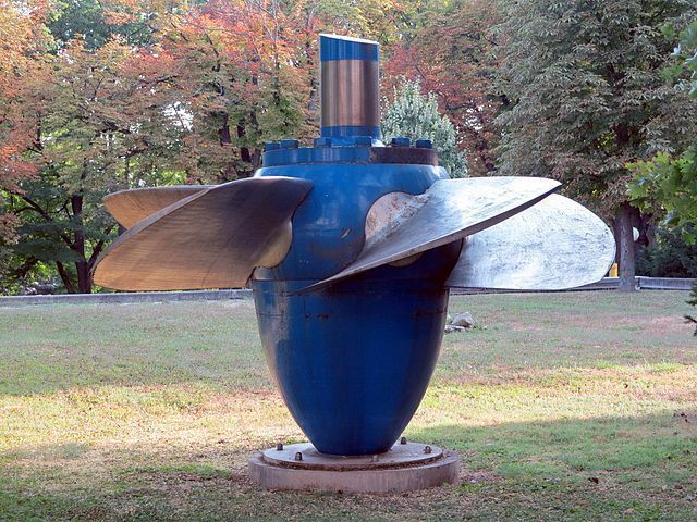 Propeller einer Kaplan-Turbine 