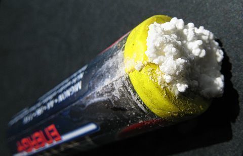 „Ausgelaufene“ Trockenbatterie 