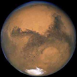 Mars (Aufnahme: Hubble-Weltraumteleskop) 