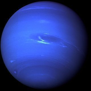 Neptun (Aufnahme: Voyager 2 Raumsonde) 