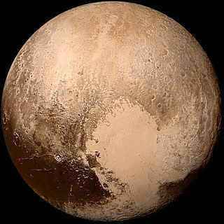 Pluto (Aufnahme: New Horizons Raumsonde) 