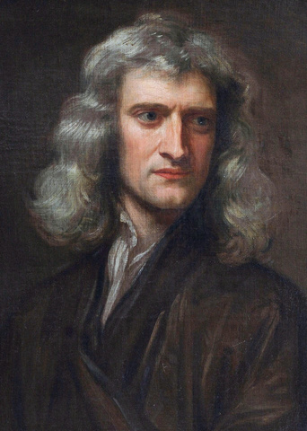 Gemälde von Isaac Newton 