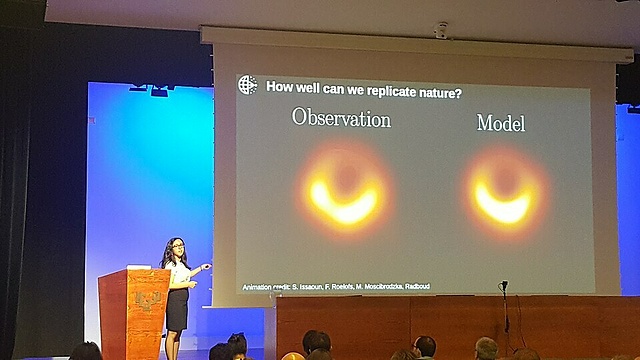 Die Astrophysikerin Sara Issaoun erklärt die Technik, die zum ersten direkten Bild eines schwarzen Lochs führte 