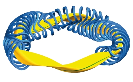 Experimenteller Fusionsreaktor Wendelstein 7-X 