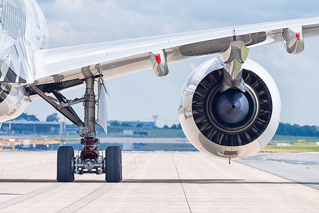 Triebwerk eines Airbus A350 