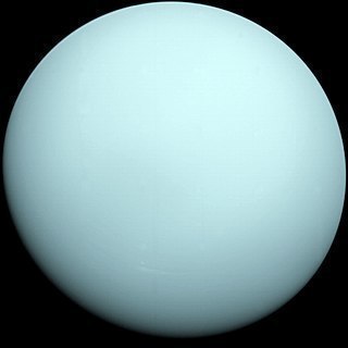 Uranus (Aufnahme: Voyager 2 Raumsonde) 
